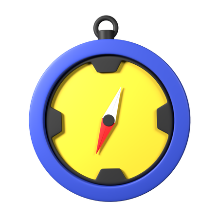 Brújula  3D Icon