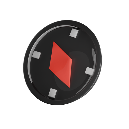 Brújula  3D Icon