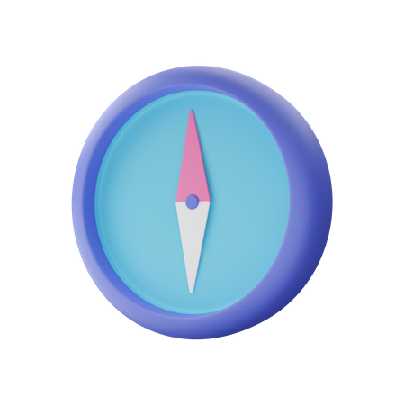 Brújula  3D Icon