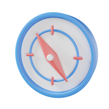 Brújula  3D Icon
