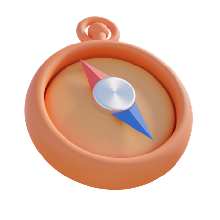 Brújula cronómetro  3D Icon