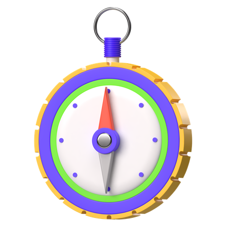 Temporizador de brújula  3D Icon