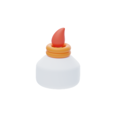 Brûleur  3D Icon