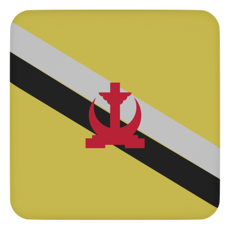 Brunei  3D Icon