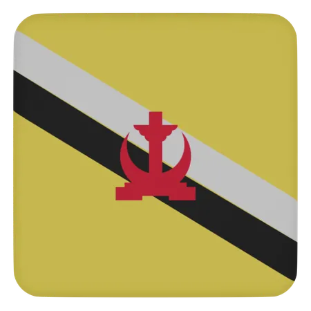 Brunei  3D Icon