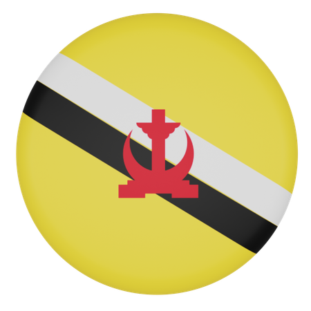 Brunei  3D Icon