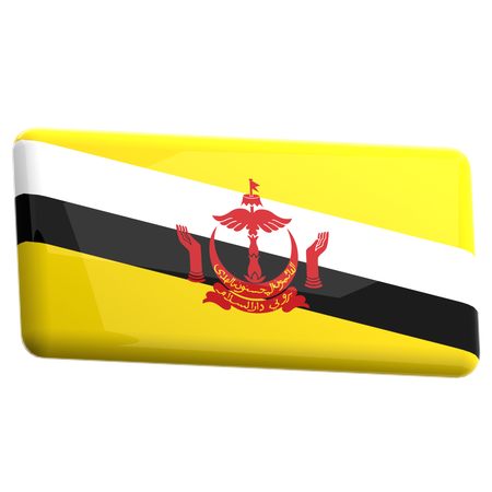 Brunei Darussalam  3D Icon