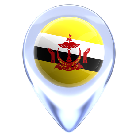 Brunei Darussalam  3D Icon