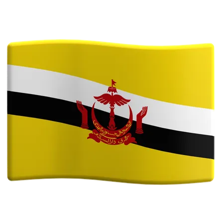 Brunei Darussalam  3D Icon