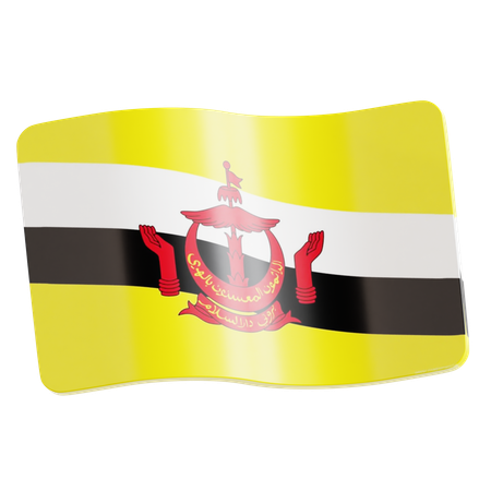 Brunei Darussalam  3D Icon