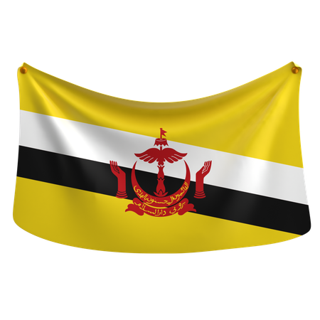 Brunei Darussalam  3D Icon