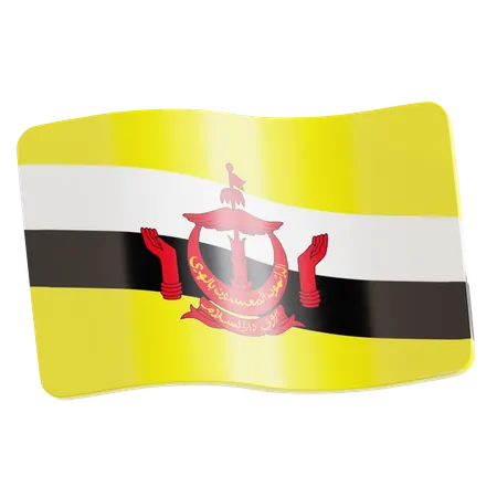 Brunei Darussalam  3D Icon