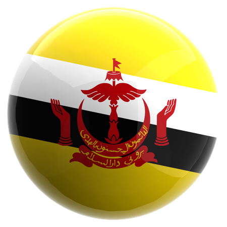 Brunei Darussalam  3D Icon