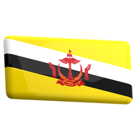 Brunei darussalam  3D Icon