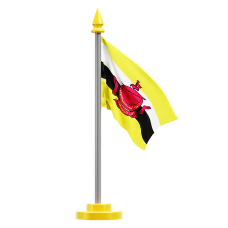 Brunei Darussalam  3D Icon