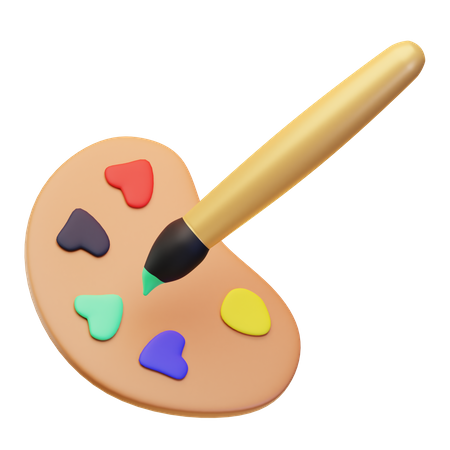 Brush  3D Icon