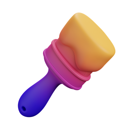 Brush  3D Icon