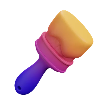 Brush  3D Icon