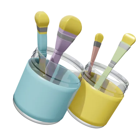 Brush  3D Icon