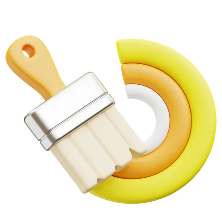 Brush  3D Icon