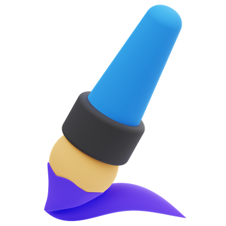 Brush Tool  3D Icon