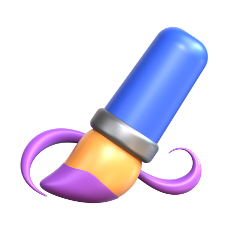 Brush Tool  3D Icon