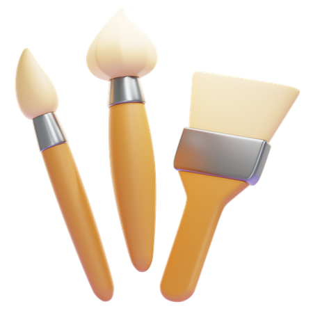 BRUSHES  3D Icon