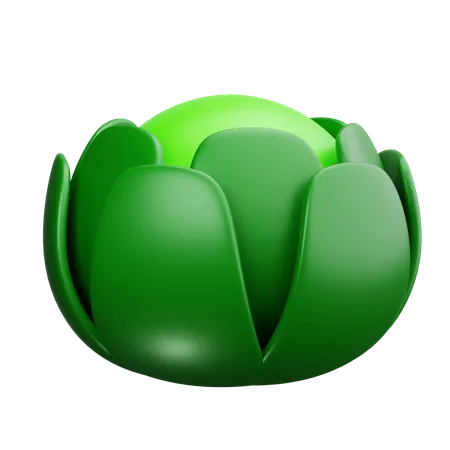 Brussels Sprouts  3D Icon