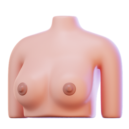 Brustkrebs  3D Icon