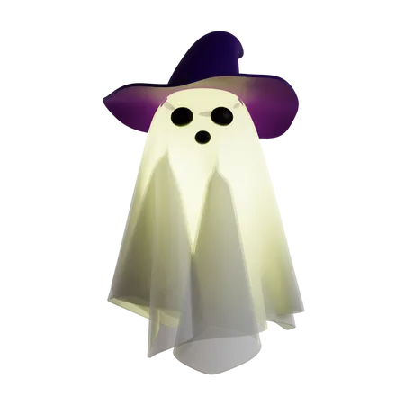 Bruxa fantasma  3D Icon