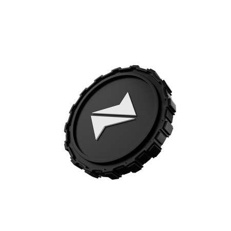 Bsd Coin  3D Icon