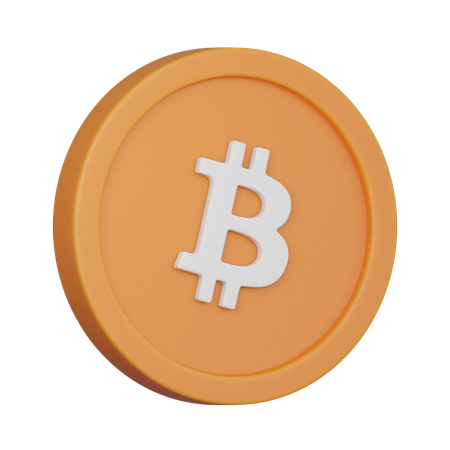 BTC  3D Icon