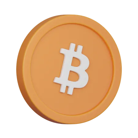 BTC  3D Icon