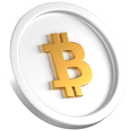 Btc  3D Icon