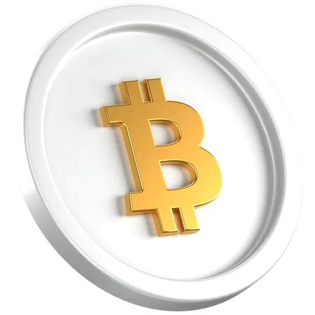 Btc  3D Icon