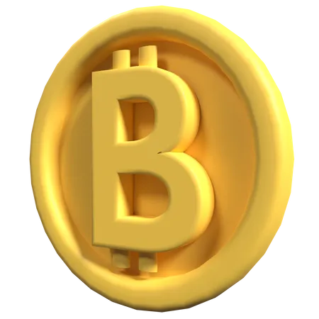 Btc  3D Icon