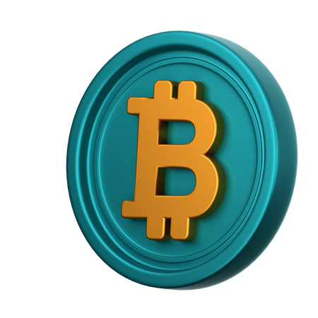 Btc  3D Icon