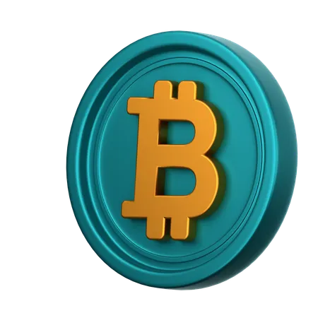 Btc  3D Icon