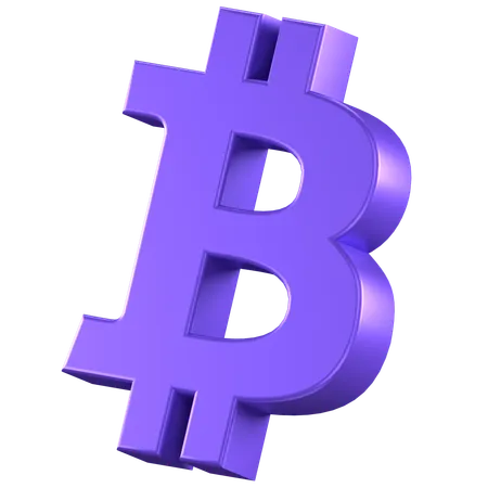 Btc  3D Icon