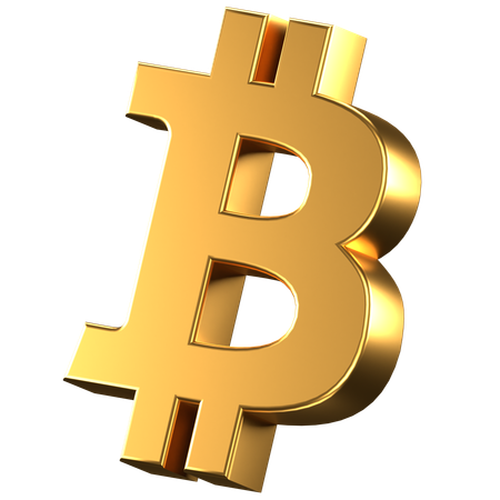 Btc  3D Icon