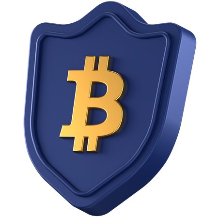 Btc  3D Icon