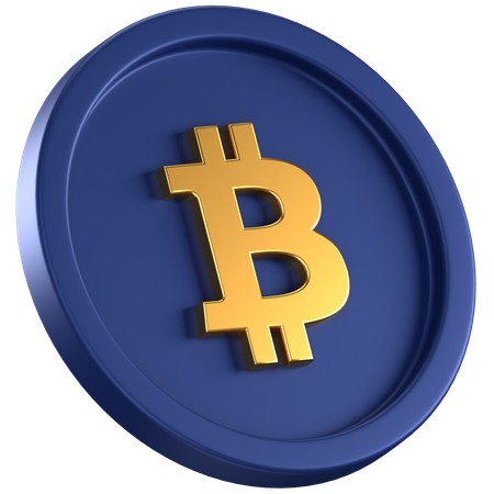 Btc  3D Icon