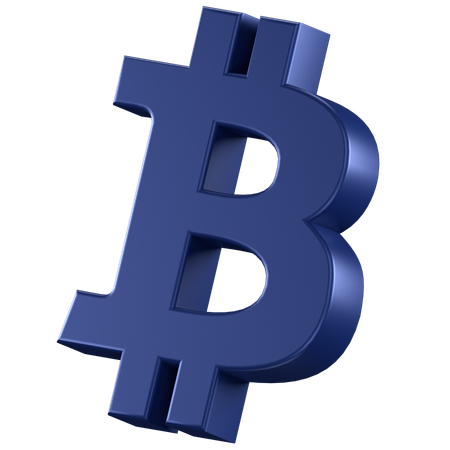Btc  3D Icon