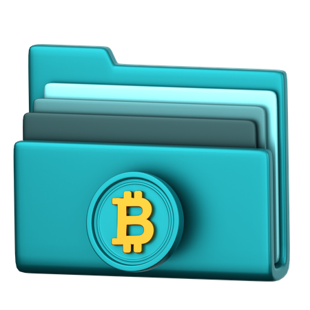 Archivo btc  3D Icon