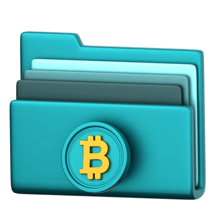 Archivo btc  3D Icon