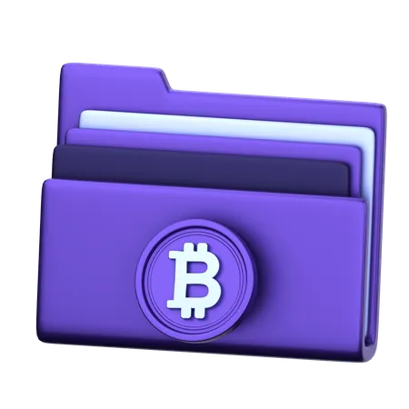 Archivo btc  3D Icon