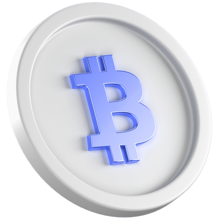 Btc Coin  3D Icon