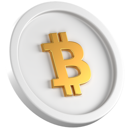 Btc Coin  3D Icon