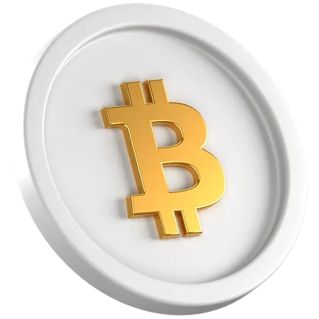 Btc Coin  3D Icon
