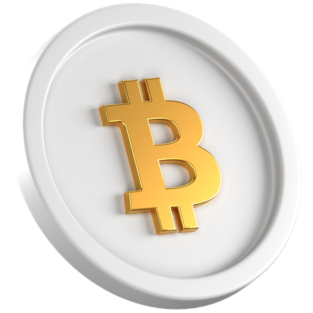 Btc Coin  3D Icon